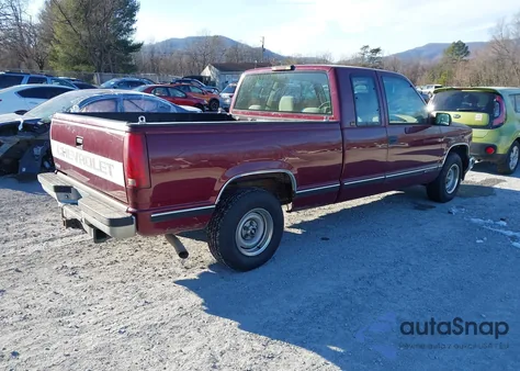 1996 Chevrolet Gmt-400 C1500 из США, поврежденный, VIN 1GCEC19R1TE231467